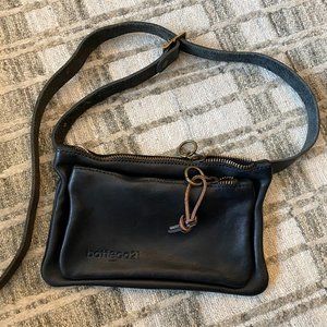 NWOT Bottega21 Black Belt Bag from Sorrento Italy